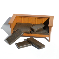 Loveseat Mission Style